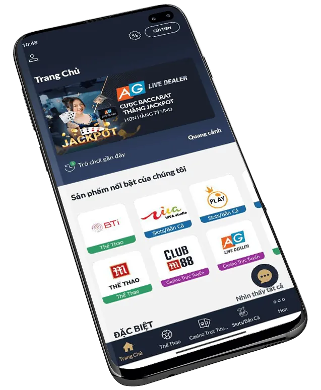 Điện thoại di động hiển thị ứng dụng 92lottery